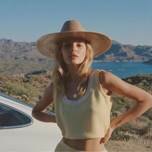 Lack of Color Unisex Palm Wide Fedora S/M Western Hat Cowgirl Boots Country Boho